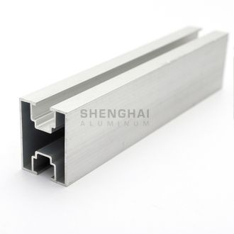 Aluminium solar panel mounting rails