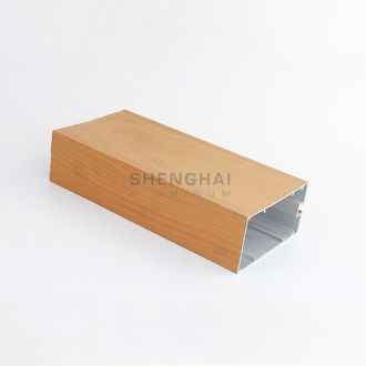 Aluminum baffle strip ceiling