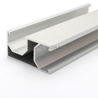 Aluminum rails for solar panels