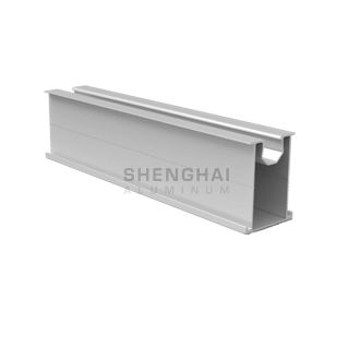 Aluminum solar rail