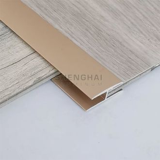 Aluminum t shaped trim for floor