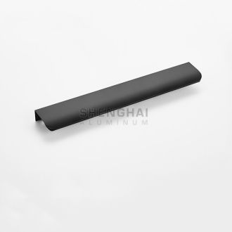 Anodized aluminum cabinet handle