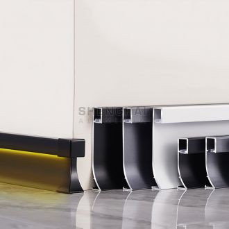 Curved Aluminum Skirting Board