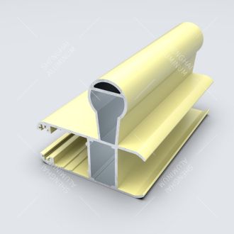 Aluminum Door Window Frame Extrusion Profiles For West Africa