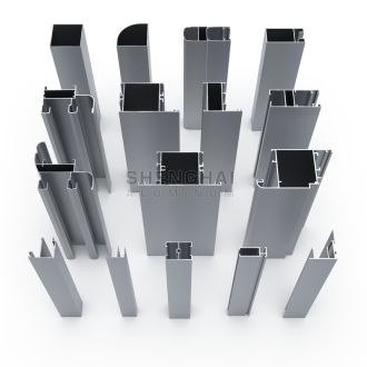 Aluminum Door Window Extrusion Profile For Ghana