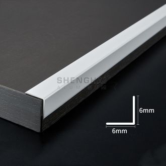 L shaped aluminum corner trim