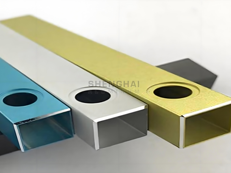 Aluminum profile anodized product