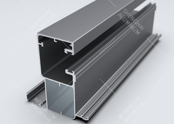 Aluminum profile for kitchen cabinets