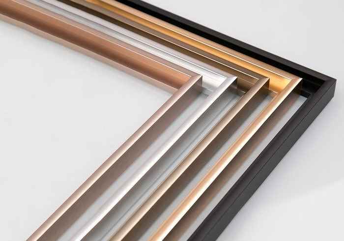 Metal aluminium frame picture