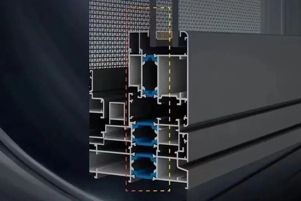 Thermal break aluminum window and door