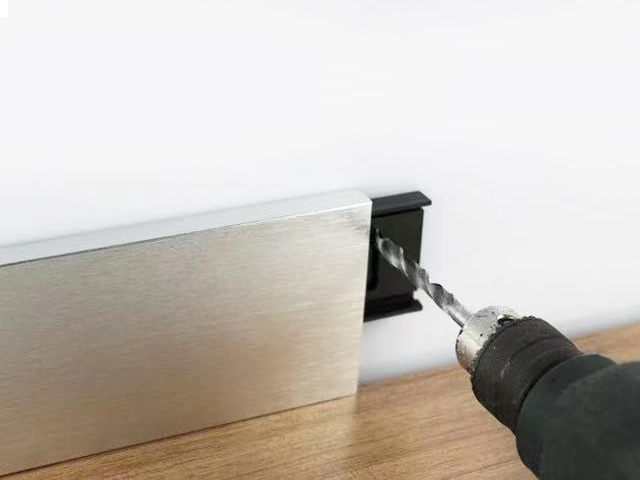 How to Install Aluminium Skirting Board Profile